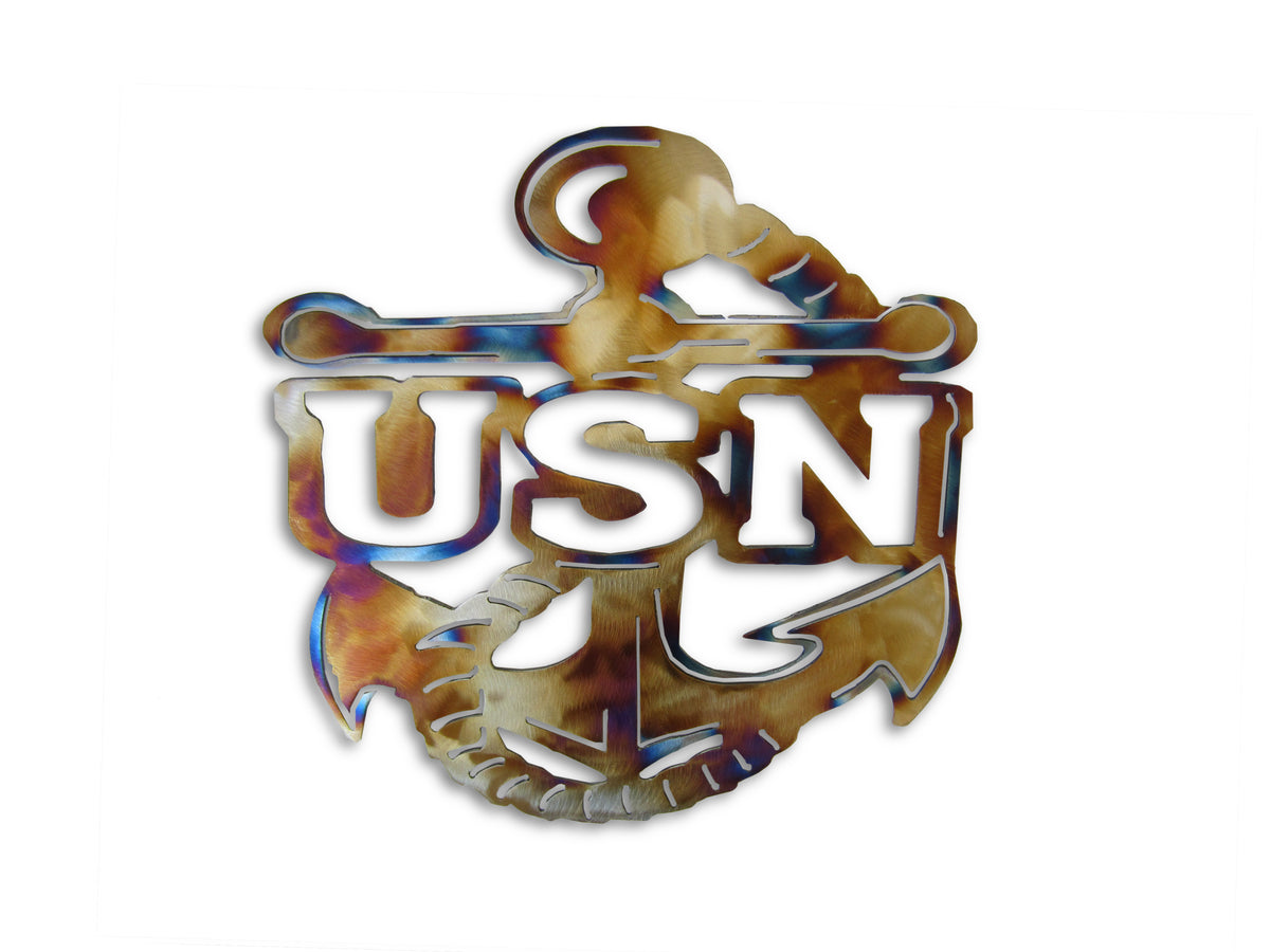 United States Navy Logo – AllAmericanMetalArt - Main Image
