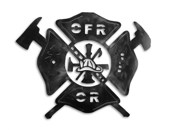 Metal Fire Fighter logo