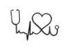 Metal Nurse, Faith, love wall art