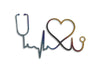 Metal Nurse, Faith, love wall art