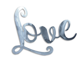 LOVE Steel Home Decor Sign