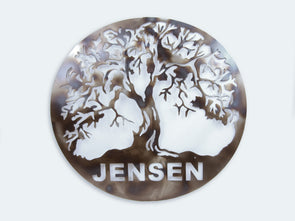 Metal Tree of Life monogram