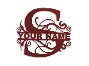 Fancy monogram