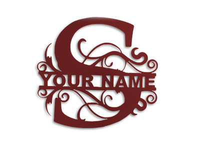 Fancy monogram